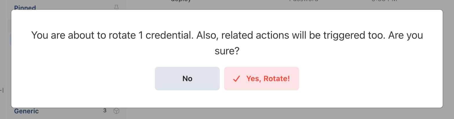 Rotate confirmation dialog